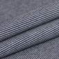 Preview: Ringelbündchen 1mm schwarz weiß